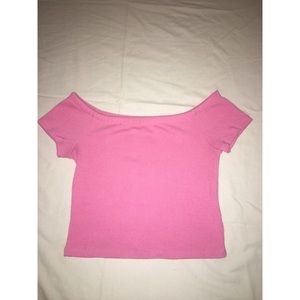 Off the shoulder top.